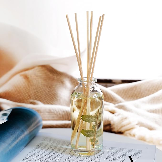 Urban Naturals Citrus Bliss Mandarin Orange & Grapefruit Essential Oil Reed Diffuser w/Real Orange! | Fresh Home Fragrance - Bloomnest