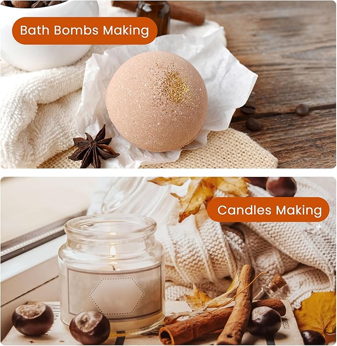 Pumpkin Pie Fragrance Oil, ESSLUX Aromatherapy Candle Making Scents, Essential Scented Oils for Home for Diffuser, Massage, Soap, Perfume, Humidifier, 30 ml - Bloomnest