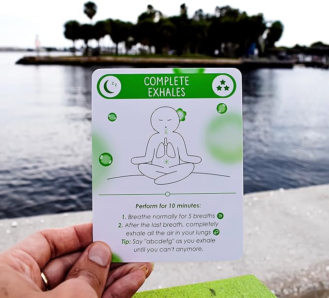 BEST 100 Daily Meditation Cards | Anxiety Relief Item for Relaxation | Self Care Kit for Stress Relief | Perfect Mindfulness Gift For Teens & Adults | Advance Beyond Positive Affirmations - Bloomnest