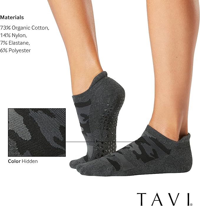 TAVI Women’s Savvy Grip Socks - Pilates for Women, Slipper, Yoga, and Ballet, Barre - Bloomnest