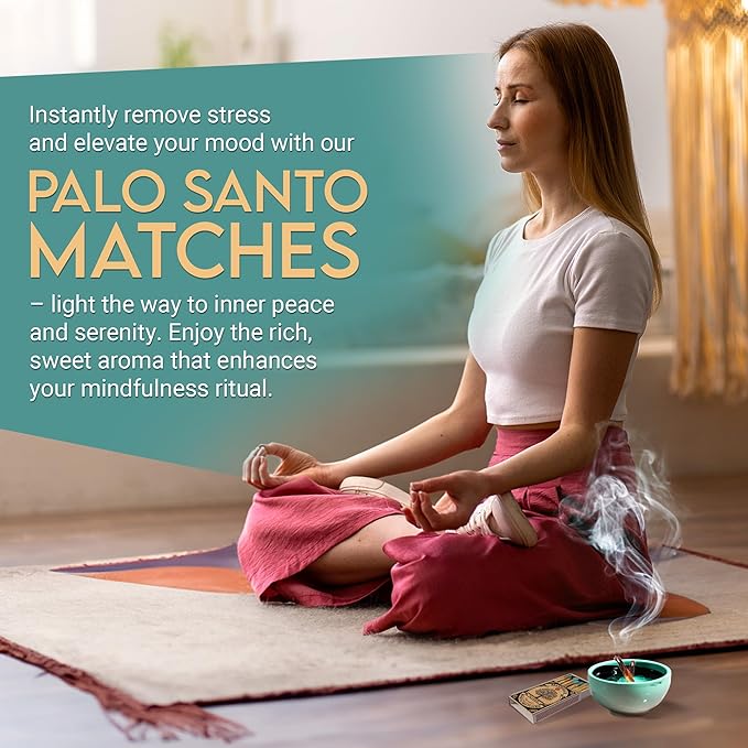 Palo Santo Sticks – High-Resin Holy Wood | Sustainable Peruvian Incense for Meditation & Cleansing (15 Count, 2-inch Sticks) - 1 Pack MaxwellsMysticMarket