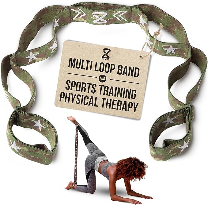 Two8 Bands Multi Loop Resistance Band for Working Out - Home Gym Loop Resistance Bands for Women & Men, Athletic Rehab Equipment Workout Loops, Sports Fitness Gear - Bloomnest