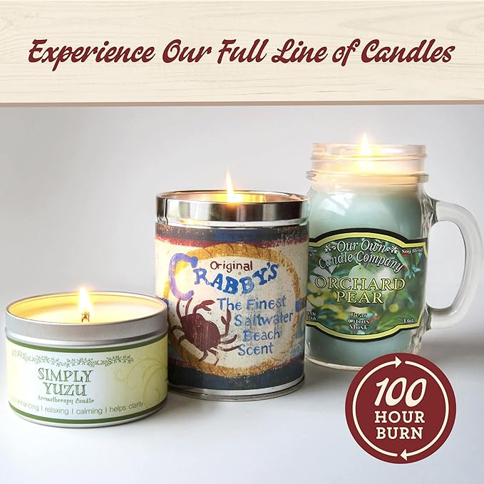 Our Own Candle Company Campfire S’Mores Scented Candle, Mason Jar, 13oz, Long Lasting 100 Hour Burn, Fall & Holiday Gift - Bloomnest