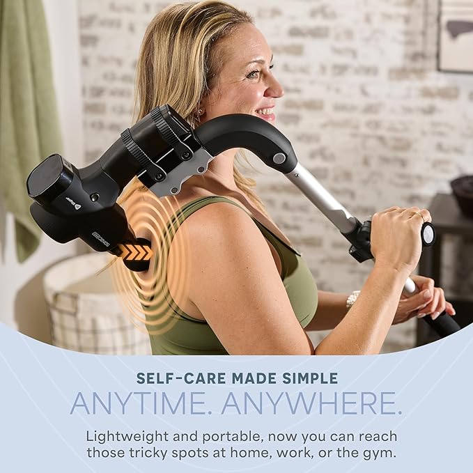 LifePro Massage Gun & Holder (Sold Separately) – Percussion Muscle Massager for Athletes with 8 Heads & 6 Speeds – Deep Tissue Back Muscle Extender for Recovery - Bloomnest