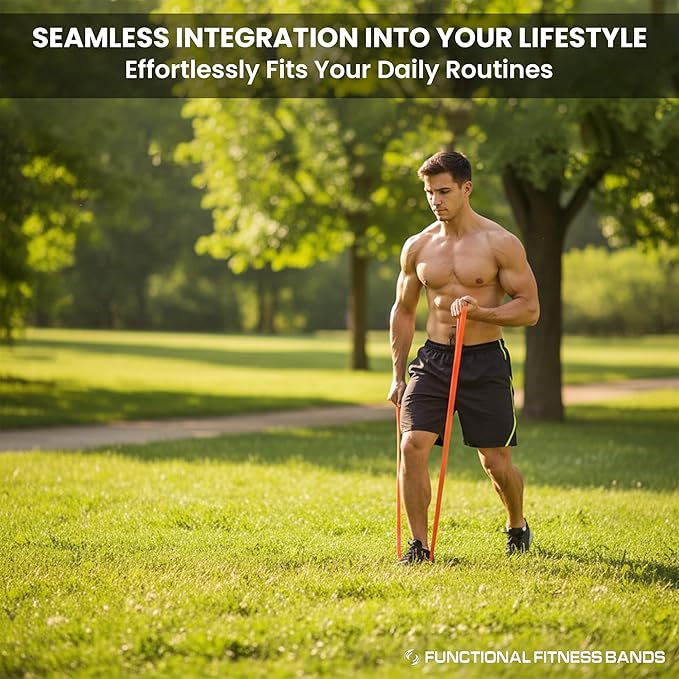 Pull Up Assist Bands Set by Functional Fitness. Heavy Duty Resistance and Assistance Training Band - Bloomnest
