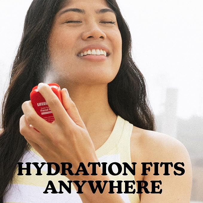 LIFEGUARD Super Hydrating Facial Mist - Aloe & Herb, Face Mist Hydrating Spray for All Skin Types, Lightweight Face Moisturizer - 1.25 fl. oz. - Bloomnest