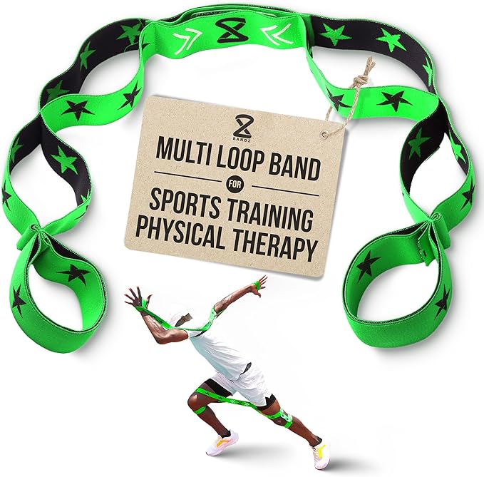 Two8 Bands Multi Loop Resistance Band for Working Out - Home Gym Loop Resistance Bands for Women & Men, Athletic Rehab Equipment Workout Loops, Sports Fitness Gear - Bloomnest