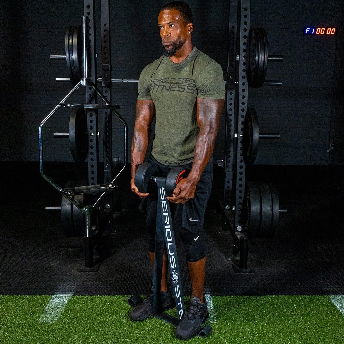 SERIOUS STEEL FITNESS Assisted 41" Pull-Up Band, Resistance & Stretch, Powerlifting & Pull-up Assist Loop (Single Band)