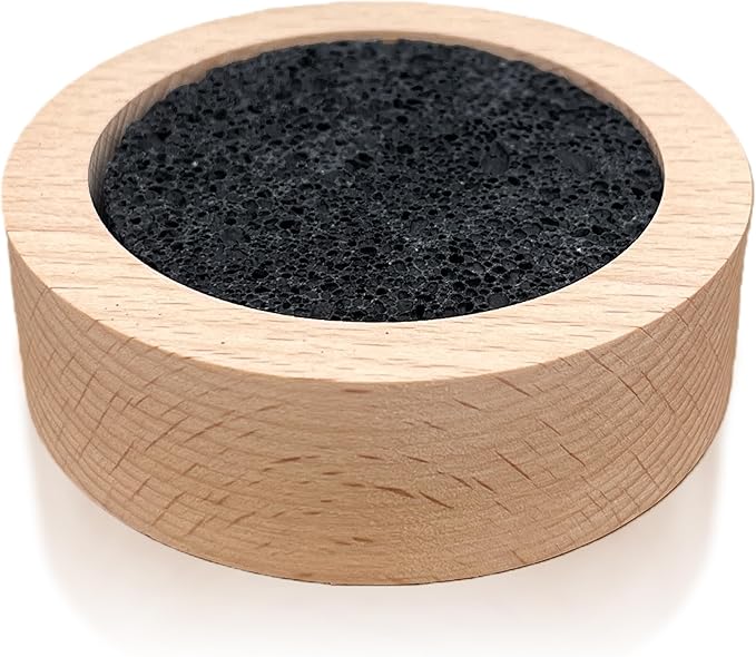 Passive Diffuser Lava Rock Natural Set Essential Oil Aromatherapy Stone for Home, Office, Car & Gifts - Compact Wood Bas - Bloomnest