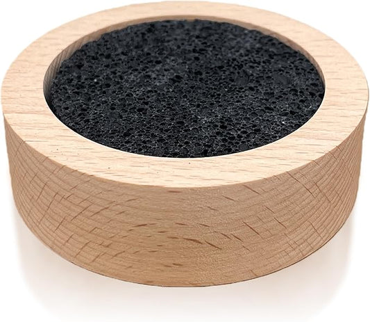 Passive Diffuser Lava Rock Natural Set Essential Oil Aromatherapy Stone for Home, Office, Car & Gifts - Compact Wood Bas - Bloomnest
