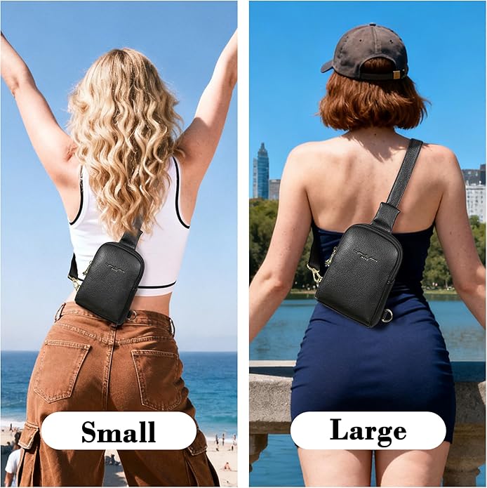 INICAT Small Sling Bag for Women Everyday & Travel Crossbody Bags Lightweight Cross Body Purses Vegan Leather - Bloomnest