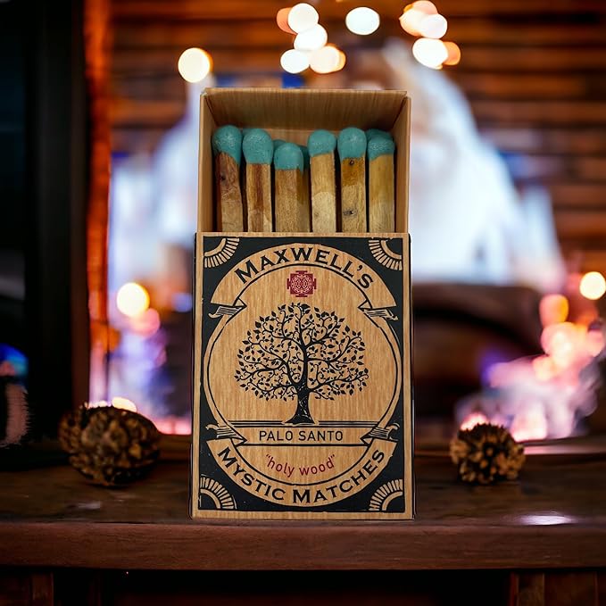 Palo Santo Sticks – High-Resin Holy Wood | Sustainable Peruvian Incense for Meditation & Cleansing (90 Count, 2-inch Sticks) - 6 Pack MaxwellsMysticMarket