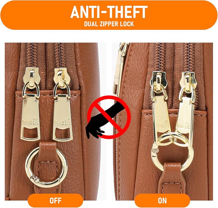 INICAT Small Sling Bag for Women Everyday & Travel Crossbody Bags Lightweight Cross Body Purses Vegan Leather - Bloomnest