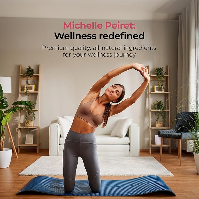 Michelle Peiret Herbal Tea for Women | Organic Green Tea with Tulsi, Shatavari, Fenugreek, Rosehips, Fennel, Chamomile & Raspberry Leaf | Hormonal Wellness, Energy, Mood & Vitality | Strawberry Flavor | 15 Natural Tea Bags - Bloomnest
