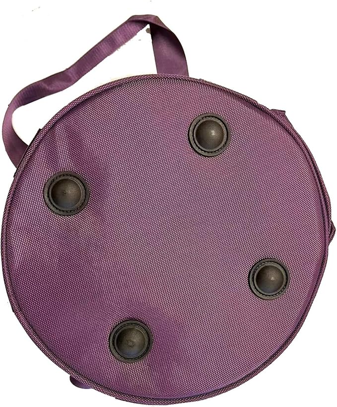 FMTY 12inch Carrying Bag for crystal singing bowl for Meditation, Yoga, Spiritual Healing travel bag for Crystal sound healing bowl… (12Inch, Purple) - Bloomnest