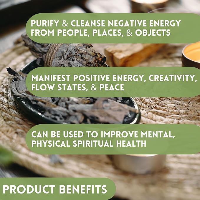 Ancient VEDA Organic Smudge Kit –Eucalyptus, Palo Santo, Sweetgrass Braid, Feather & Smudge Guide | Home Cleansing Kit for Meditation, Yoga, Energy Healing & Gift (Starter Kit, Eucalyptus Sage) AncientVeda