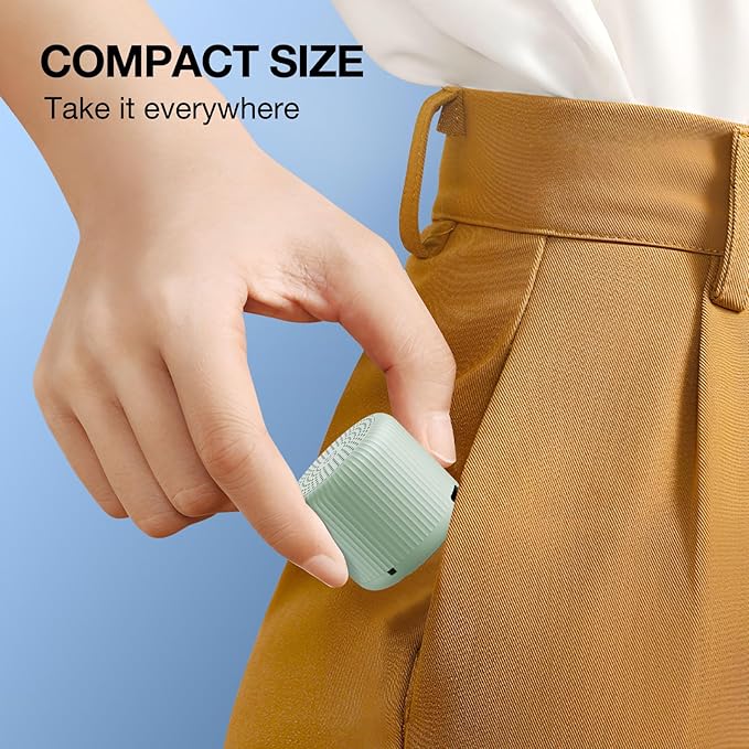 White Noise Machine Baby Portable Sound Machine,LEICEX Travel Sound Machine,15 Non-Looping Sound Timer and Memory Play, Mini White Noise Machine for Sleeping Office Travel （Mint） - Bloomnest