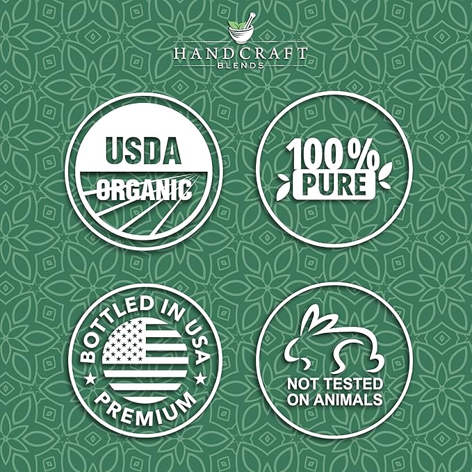 Handcraft Blends Organic Eucalyptus Essential Oil – 1 Fl Oz – 100% Pure and Natural – Premium Grade Essential Oil for Diffuser and Aromatherapy HandcraftBlends