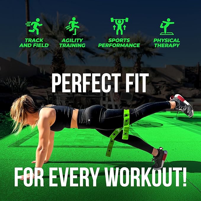 Two8 Bands Multi Loop Resistance Band for Working Out - Home Gym Loop Resistance Bands for Women & Men, Athletic Rehab Equipment Workout Loops, Sports Fitness Gear - Bloomnest