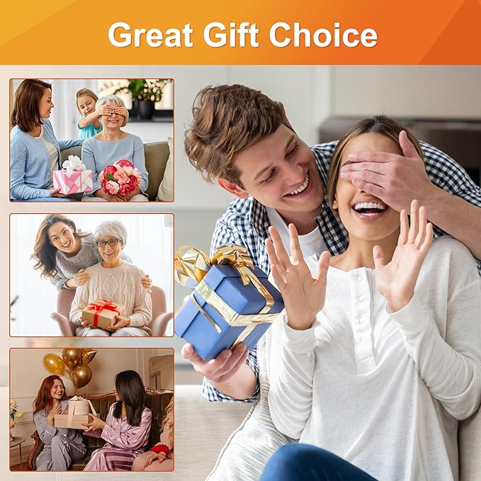Back Massager with Heat for Pain Relief Deep Tissue, Portable Chair Massager Seat Cushion with Vibration Massage, Back Massage Chair Pad with Optional Cooling, Gifts for Dad Men Women Home Office Use - Bloomnest