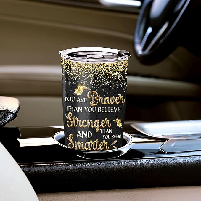 WAZONE Personalized Leopard Sunflower Golden Lips Coffee Tumbler Stainless Steel With Lid 20 30oz Cups Custom Teachers Day Birthday Christmas Thanksgiving Gifts For Teacher From Students - Bloomnest