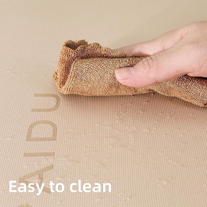 Yoga Mat Non Slip Anti-tear,extra thick-2/5 inch（10MM）High Resiliency Professional POE Yoga Mats for Women Men Kids,72"x24"inch,Workout, Yoga, Pilates and Floor Exercise, with Carrier Strap