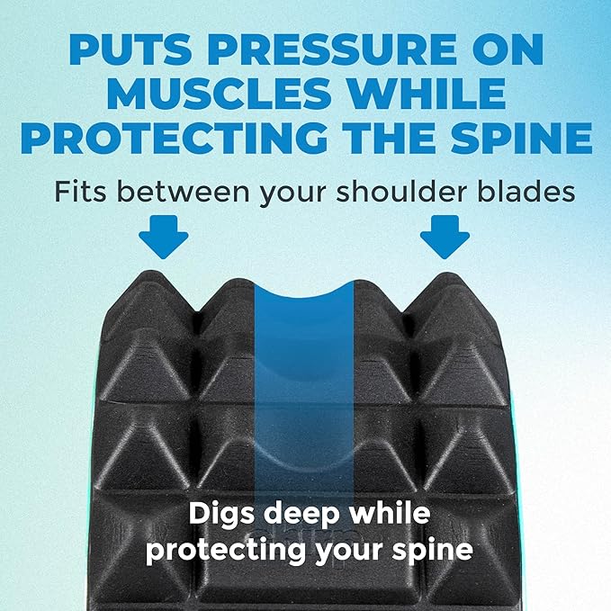 Chirp Wheel XR Acupressure - Back Relief & Muscle Relaxation, Stress Melting, Targeted Trigger Point Release, Comfort Cushioning, High-Density Foam Roller, 500lbs Capacity, 10" Mint - Bloomnest