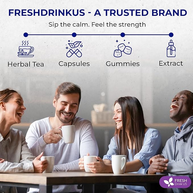 FreshDrinkUS, Premium Liver Herbal Detox Tea – Strong Blend Of Milk Thistle, Hibiscus, Peppermint & Ginger | Fennel, Lemongrass & Orange Peel with Stevia | Vibrant Caffeine-Free Botanical Blend - Bloomnest