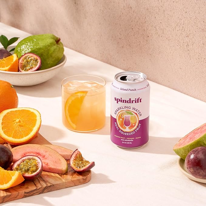 Spindrift Island Punch Can 12 Ounce (Pack of 24) - Bloomnest
