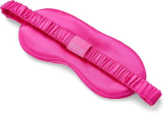 Silk Sleep Mask Light Blocking Luxury 100% Mulberry 19mm Silk Eye Mask Eye Cover Blindfold Ultra Soft Light & Comfy Anti Aging Skin Care with Travel Bag Gift Package - Bloomnest