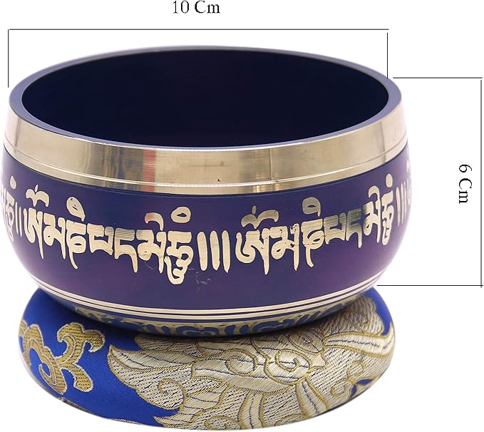 Seven Chakra Tibetan singing bowls set, choose your favorite chakra bowl, improve your chakra meditation practice (The 3rd Eye Chakra) - Bloomnest