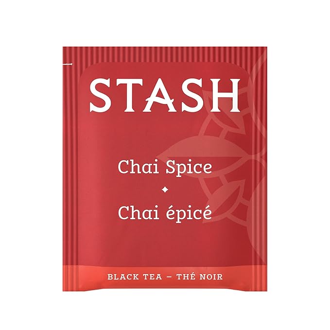 Stash Tea Chai Spice Black Tea, 6 Boxes of 30 Tea Bags Each (180 Tea Bags Total) - Bloomnest