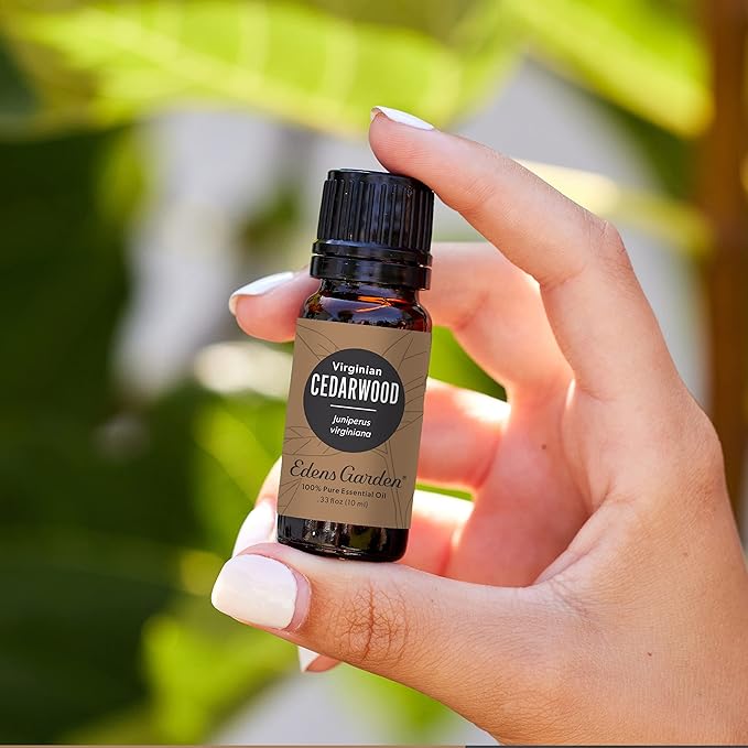 Edens Garden Cedarwood- Virginian Essential Oil- 100% Pure Premium Grade, Undiluted, Natural, Therapeutic, Aromatherapy, The Best for Diffuser, Skin, Hair, Humidifiers 30 ml (1 fl oz) - Bloomnest