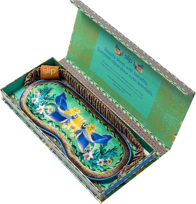 slip Pure Silk Sleep Mask - 100% Pure 22 Momme Mulberry Silk Eye Mask - Comfortable Sleeping Mask with Elastic Band, Zodiac Collection: Pisces - Bloomnest