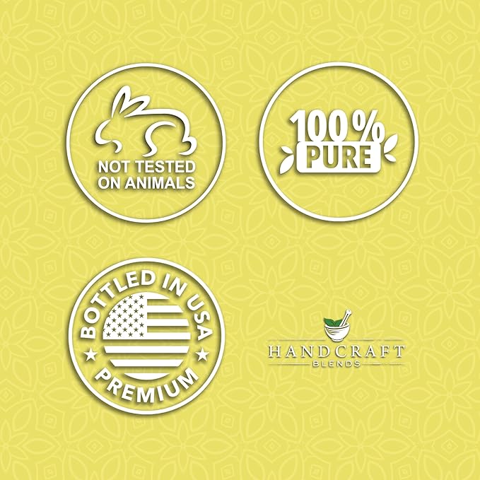 Handcraft Blends Lemon Essential Oil – 1 Fl Oz – 100% Pure and Natural – Premium Grade Essential Oil for Diffuser and Aromatherapy, Skin, Massage, Candle and Soap Making Fragrance - Bloomnest