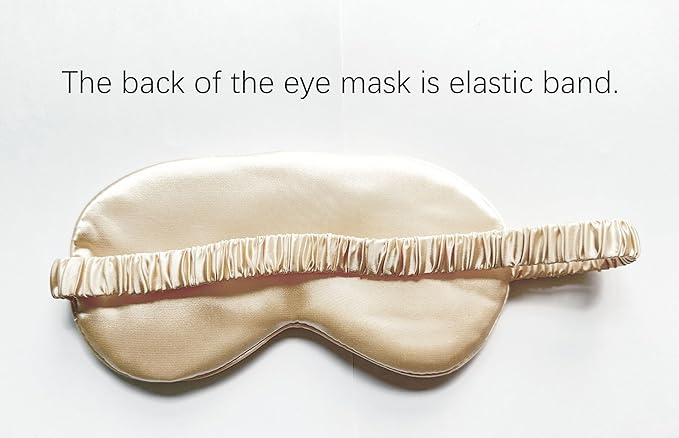 Silk Eye Mask for Sleeping - Satin Eye Cover with Storage Bag Mixcolor1 3Pcs Save 20% - Bloomnest