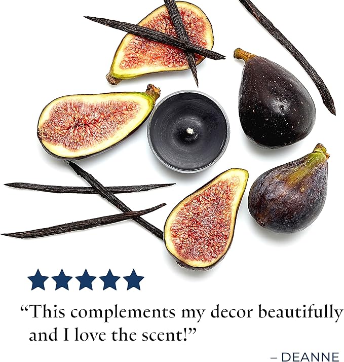 PartyLite Gift Set of 12 Universal Tea Lights, Fig Fatale Scented, Notes of Apricot, Green Fig, Peach, Mango, Strawberry and Vanilla, 4-6 Hour Burn Time, Luxurious & Rich, Perfect for Gifting - Bloomnest