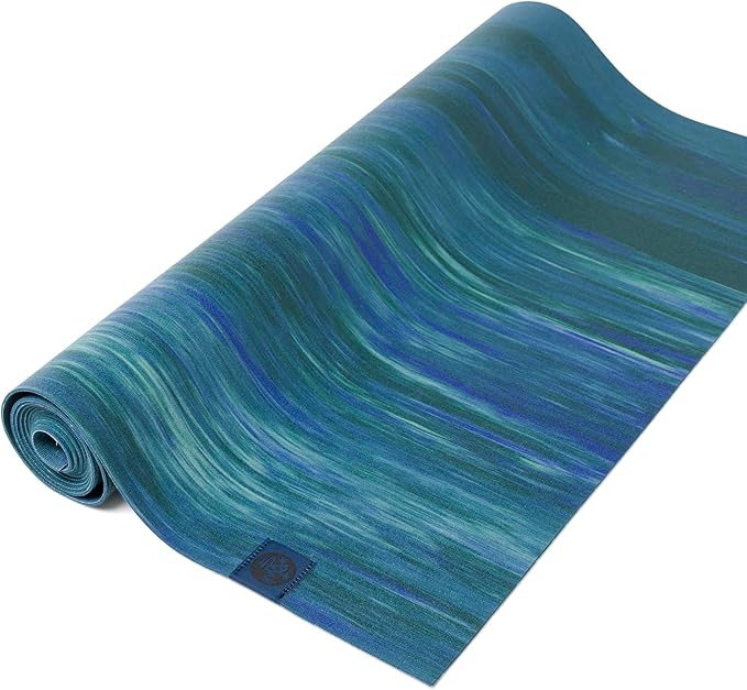 Manduka eKO SuperLite Yoga Mat - 1.5mm Natural Rubber | Foldable & Travel Friendly | Soft Textured Surface | Eco-friendly - Bloomnest