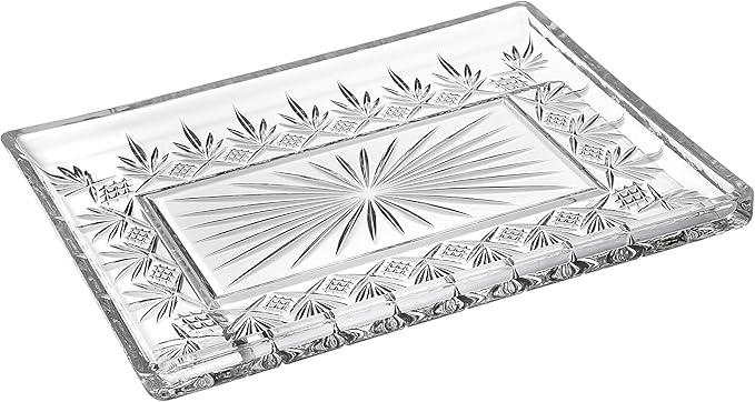 Godinger Crystal Dublin Vanity Tray - Bloomnest
