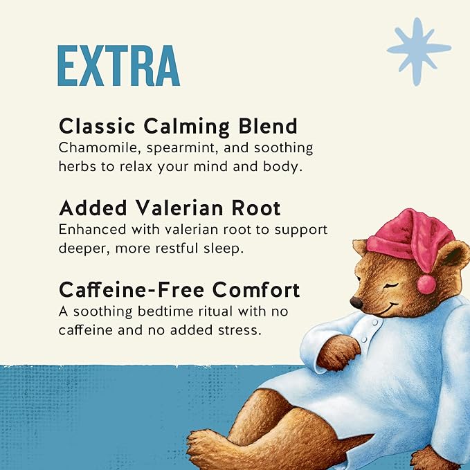 Celestial Seasonings Sleepytime Extra Herbal Tea, 20 Tea Bags Box - Bloomnest