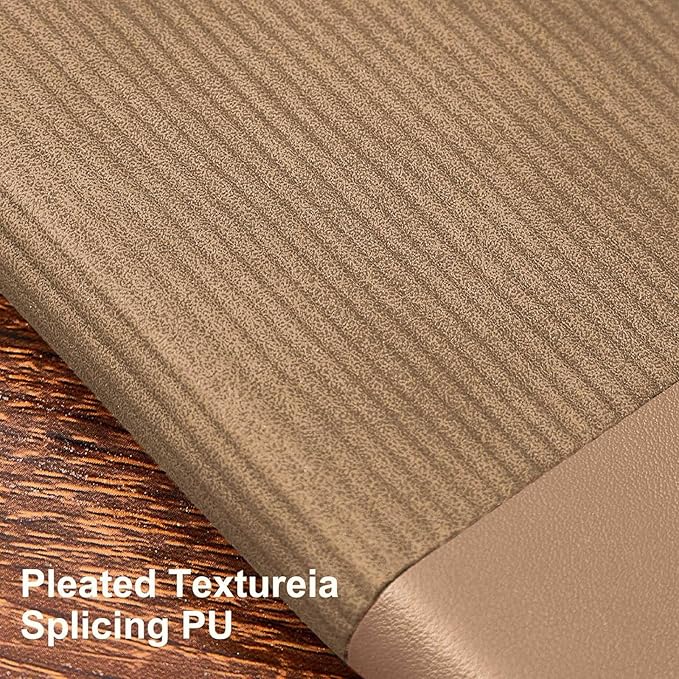 Lined Journal Notebook for Work College Ruled Note Book 5.79"x8.27"A5 PU Leather Daily Journaling 216 Pages for Women Men Writing Home School Supplies Business (Khaki) - Bloomnest
