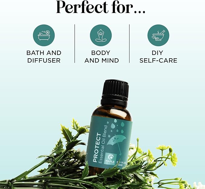 Thieves Myth Essential Oil Blend - Purification Essential Oil Blend for Diffuser of Undiluted Cinnamon Eucalyptus Lemon Rosemary and Clove Essential Oil - Cleansing Aromatherapy Diffuser Oil - Bloomnest