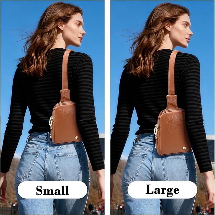 INICAT Small Sling Bag for Women Everyday & Travel Crossbody Bags Lightweight Cross Body Purses Vegan Leather - Bloomnest