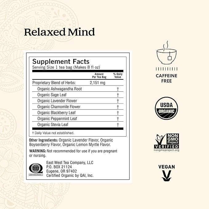 Yogi Tea Stress Relief & Relaxation Variety Sampler - 16 Bags per Pack (5 Packs) - Organic Relaxing Tea Sampler Set - Calming, Comforting Chamomile, Relaxed Mind & More - Bloomnest