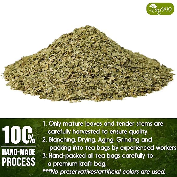 FreshDrinkUS, 60 Tea Bags Yerba Mate, Hi-Caffeine, Super-Green Yerba Mate| No Dust| Fresh - Never Aged (Ilex Paraguariensis), Cultivated from Argentina - Rich in Antioxidants and Plant Nutrients. - Bloomnest
