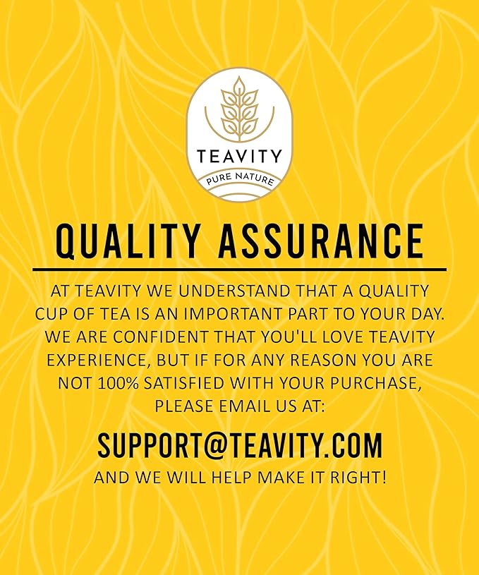 Organic Chai Black Tea Pods for Keurig Naturally Caffeinated by Teavity (24 Tea Pods) - Bloomnest
