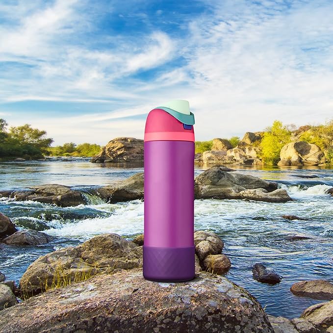 Silicone Boot for Owala Water Bottle 24 oz 32 oz 40 oz, Anti-Slip Protective Sleeve for FreeSip/Twist/Flip Stainless Steel Water Bottles Accessories BEONSKY