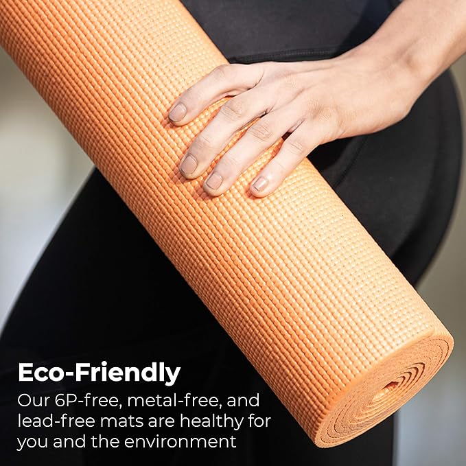 Hello Fit 10-Pack Yoga Mat, 68" x 24" Non Slip Exercise Mat, 4mm Thick Gym Mat for Fitness and Stretching, Bulk Non Toxic Yoga Mats for Schools and Studios - Bloomnest