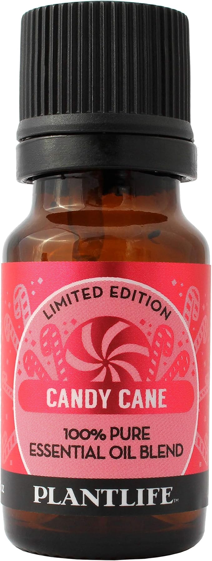Plantlife Candy Cane Aromatherapy Essential Oil Blend - Straight from The Plant 100% Pure Therapeutic Grade - No Additives or Fillers - Made in California 10 ml - Bloomnest