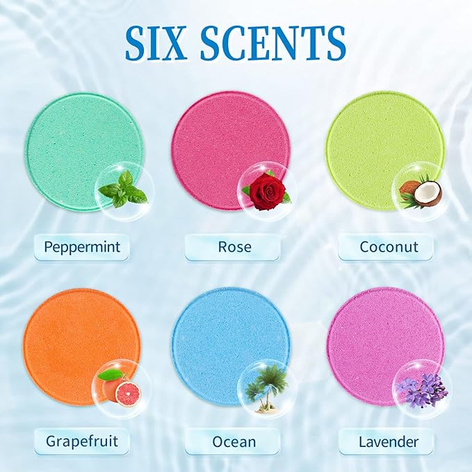 36-Pack Shower Steamers Aromatherapy, Shower Bath Bombs with Individually Wrapped, Variety Shower Tablets, Valentines Day Gifts for Her and Him, Birthday Presents for Women(2 Sets) - Bloomnest